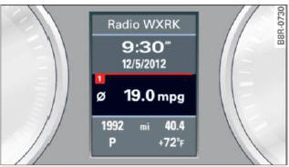 Driver information system